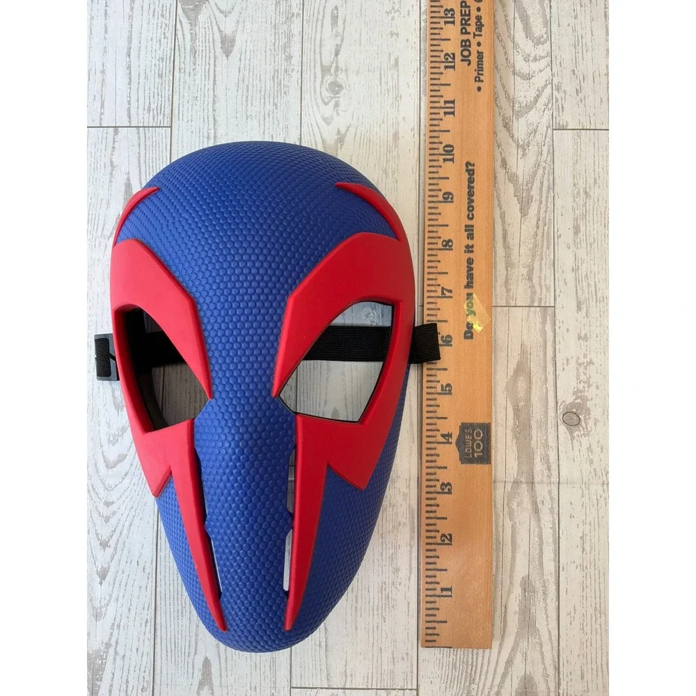 Spider-Man 2099 Inspired Mask Blue Red Halloween Costume Cosplay Unisex